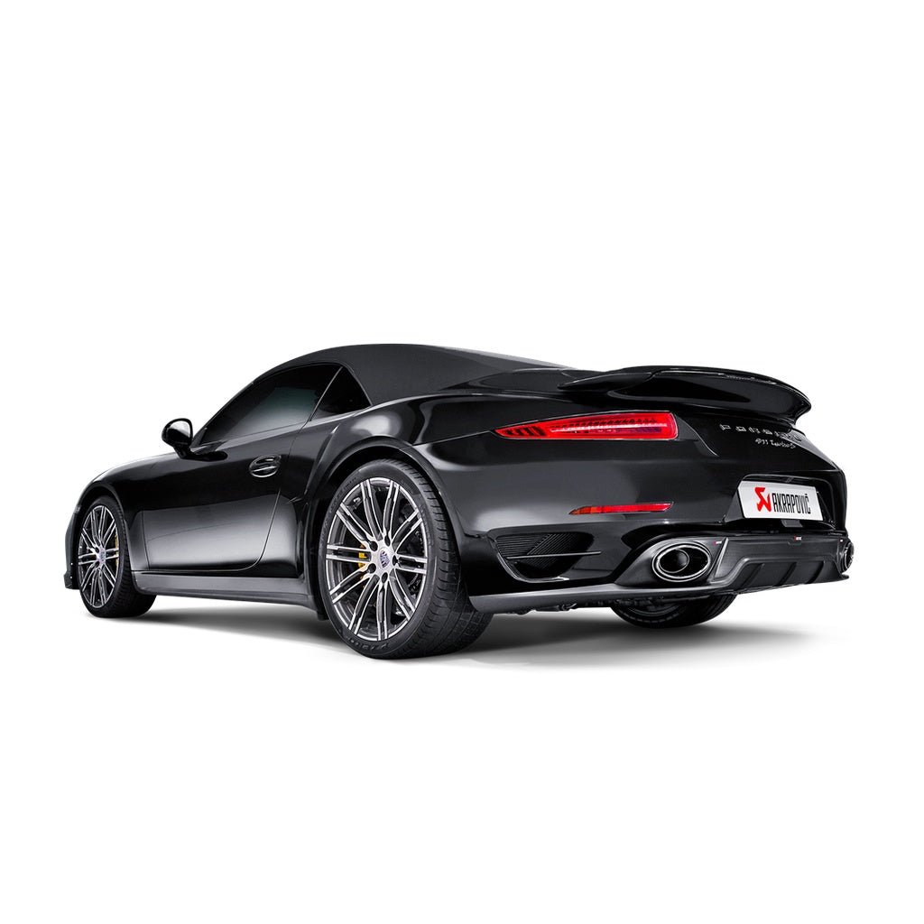 AKRAPOVIC S-PO991TSO-HT Exhaust System Slip-On Line (Titanium) for PORSCHE 911 Turbo / Turbo S (991) ECE Type Approval Photo-5
