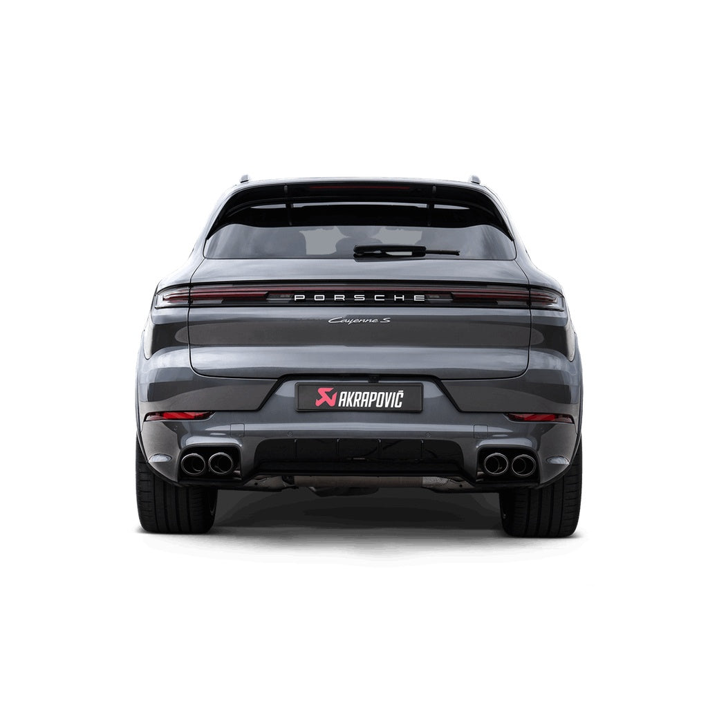 AKRAPOVIC S-PO/T/2 Exhaust System Evolution Line (Titanium) for PORSCHE Cayenne / E-Hybrid / S E-Hybrid 2023- Photo-2