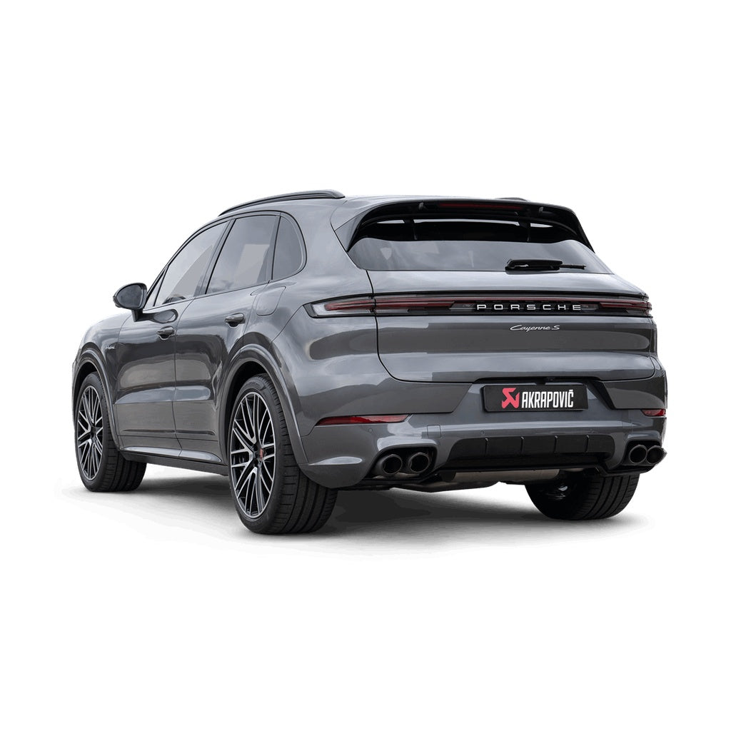 AKRAPOVIC S-PO/T/3H Exhaust System Evolution Line (Titanium) for PORSCHE Cayenne / E-Hybrid / S E-Hybrid 2023- (OPF/GPF) Photo-1