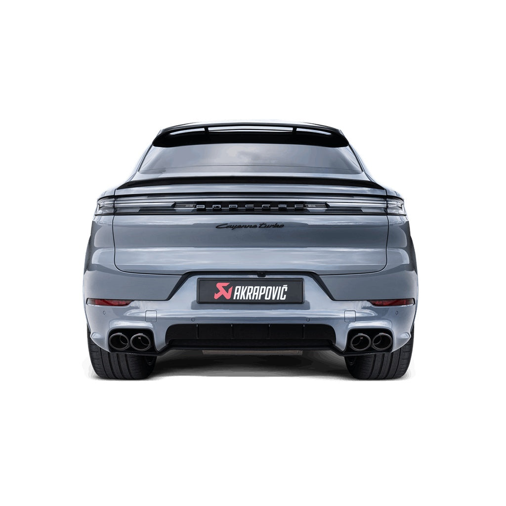 AKRAPOVIC S-PO/T/4H Exhaust System Evolution Line (Titanium) for PORSCHE Cayenne S / GTS / Turbo E-Hybrid 2023- (OPF/GPF and NON-OPF) Photo-2
