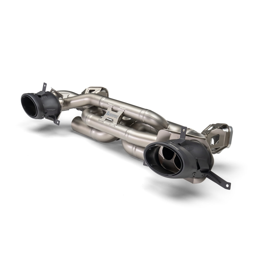 AKRAPOVIC S-PO/T/7 Exhaust System Slip-On Line (Titanium) for PORSCHE 911 Carrera / Carrera T / Carrera S / Carrera 4S (992.2) Photo-1