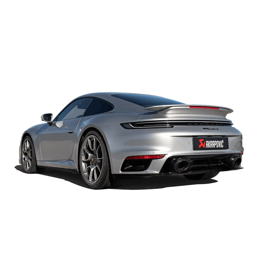 AKRAPOVIC S-PO/TI/19 Exhaust System Slip-On Race Line (Titanium) for PORSCHE 992 Turbo / Turbo S / Sport Classic Photo-1