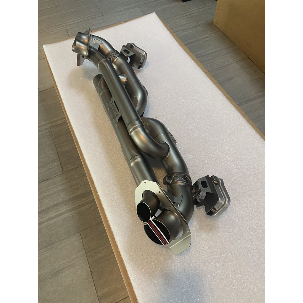 AKRAPOVIC S-PO/TI/19 Exhaust System Slip-On Race Line (Titanium) for PORSCHE 992 Turbo / Turbo S / Sport Classic Photo-2