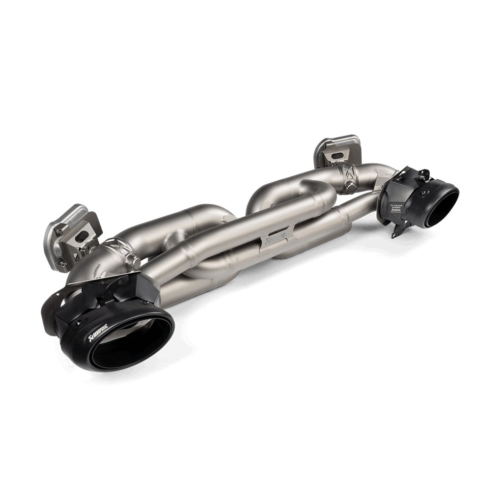 AKRAPOVIC S-PO/TI/19 Exhaust System Slip-On Race Line (Titanium) for PORSCHE 992 Turbo / Turbo S / Sport Classic Photo-0