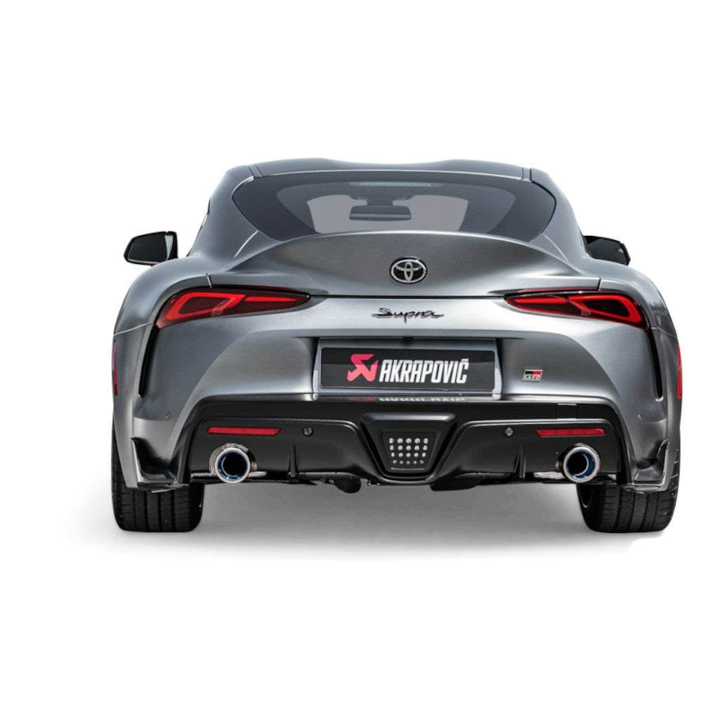 AKRAPOVIC S-TY/T/1H Exhaust System Slip-On Line (Titanium) for TOYOTA GR Supra (A90) 2019-2026 Photo-3