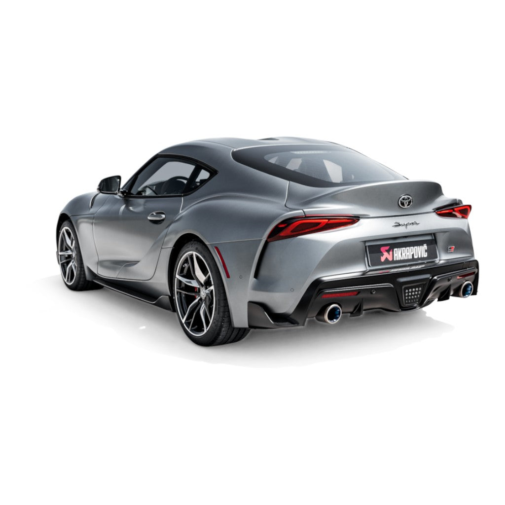 AKRAPOVIC S-TY/T/1H Exhaust System Slip-On Line (Titanium) for TOYOTA GR Supra (A90) 2019-2026 Photo-4