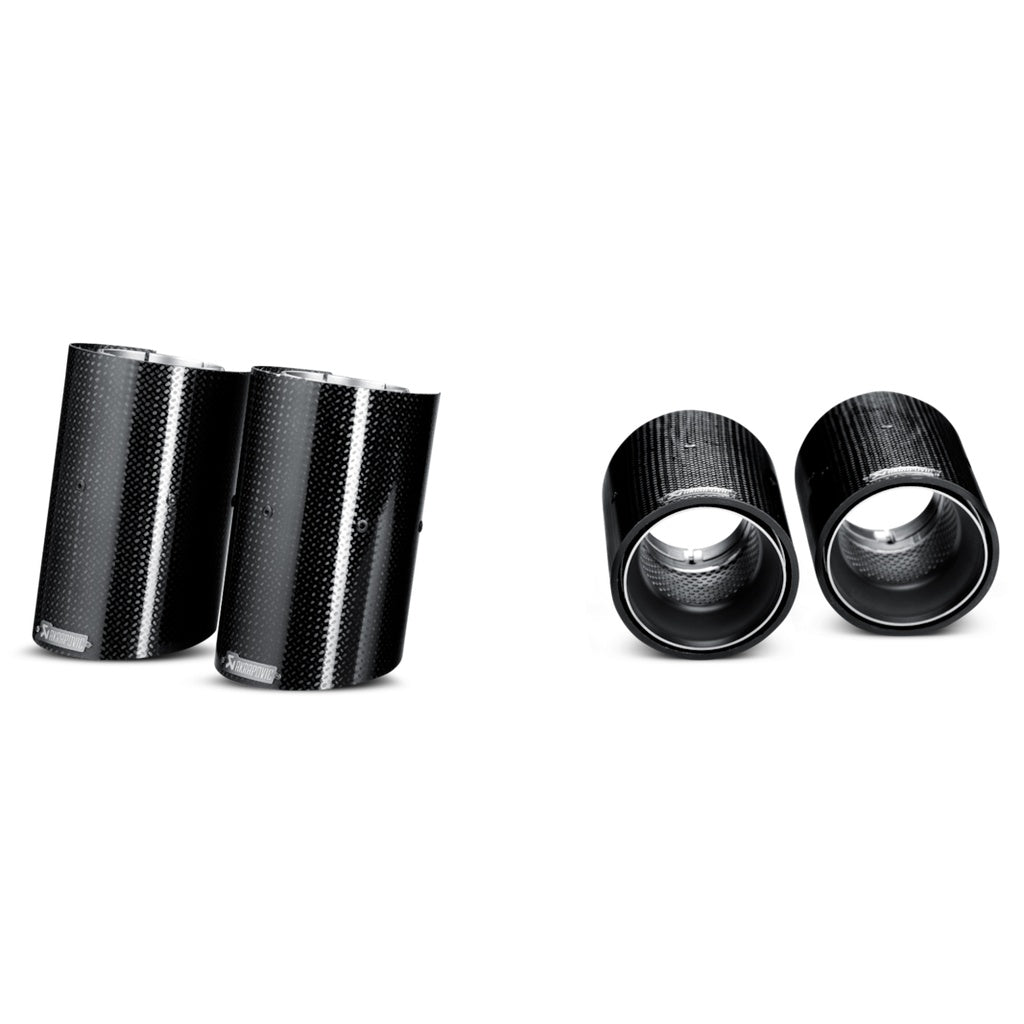 AKRAPOVIC TP-CT/3 Tail Pipe Set (Carbon) for BMW M3 (E90 / E92 / E93) 2007-2013 Photo-0