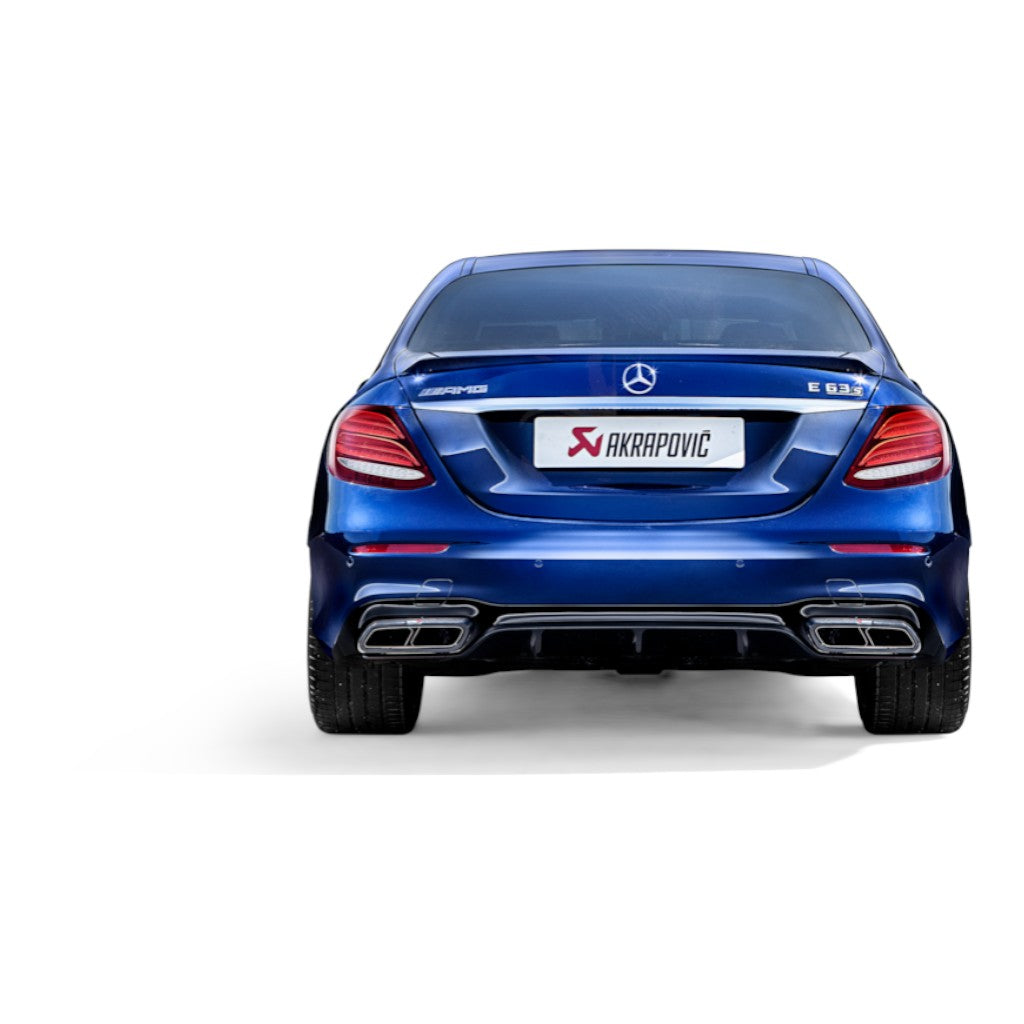 AKRAPOVIC TP-CT/46/G Tail Pipe Set (Carbon / High Gloss) for MERCEDES-BENZ E63 AMG / E63S AMG (W213 / S213) 2017-2019 ECE Type Approval Photo-2