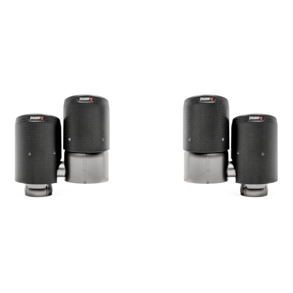 AKRAPOVIC TP-CT/48 Tail Pipe Set (Carbon) for PORSCHE Panamera Turbo / Panamera GTS / Panamera 4S / Panamera Turbo S E-Hybrid (971) Photo-0