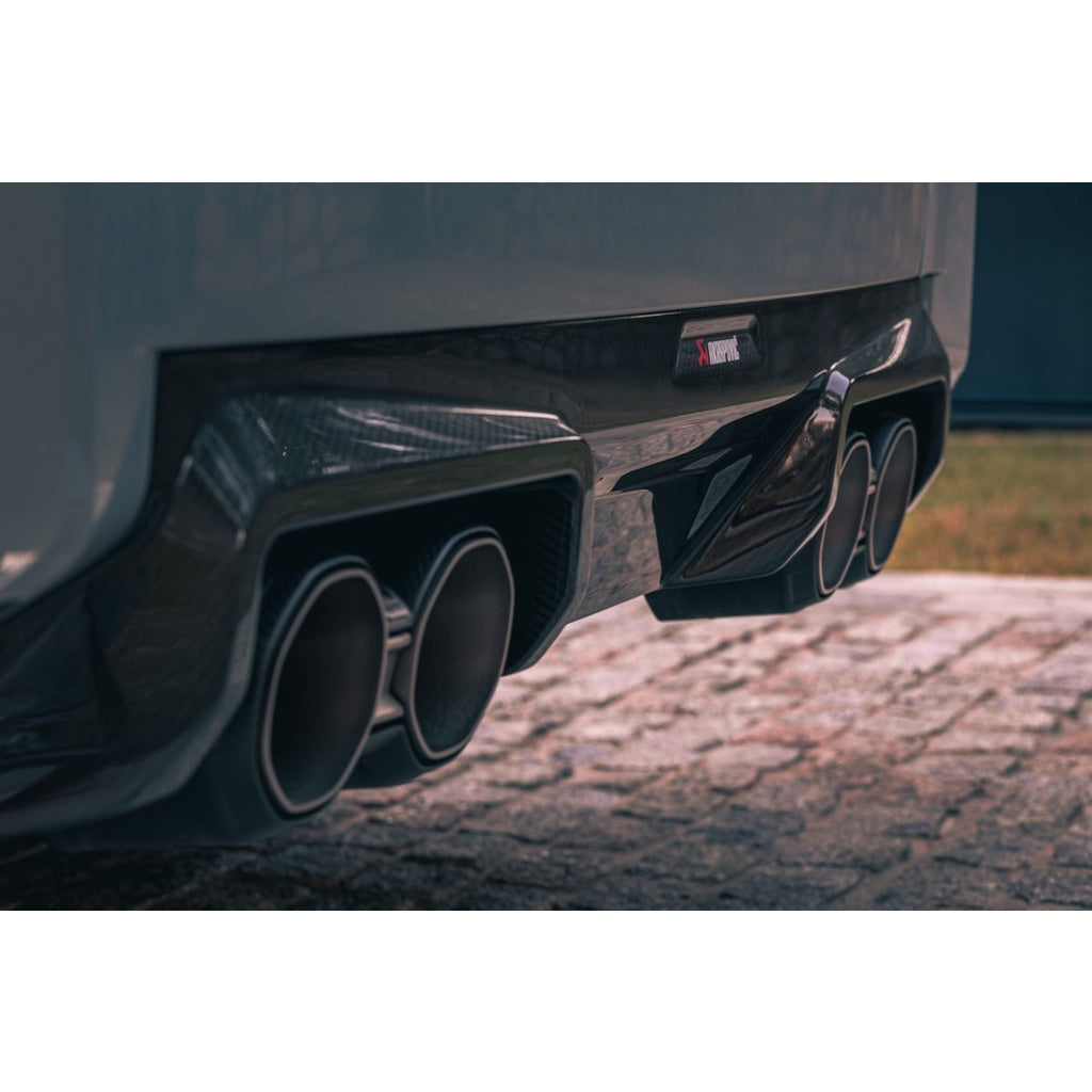 AKRAPOVIC TP-CT/69 Tail Pipe Set Hexagonal Design (Carbon) for BMW M2 (G87) / M3 (G80 / G81) / M4 (G82 / G83) Photo-4