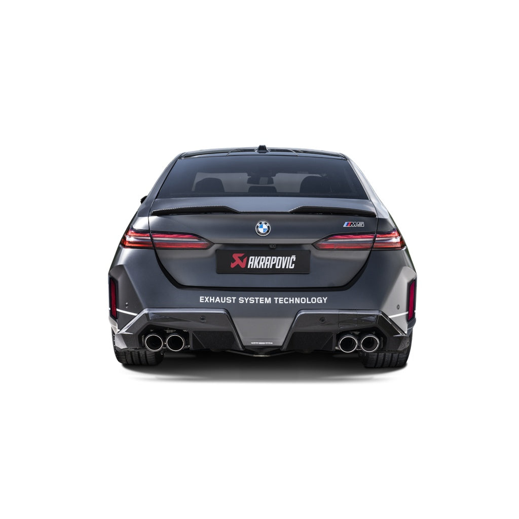AKRAPOVIC TP-CT/78 Tail Pipe Set Cylindrical Design (Carbon) for BMW M5 (G90 / G99) Photo-2