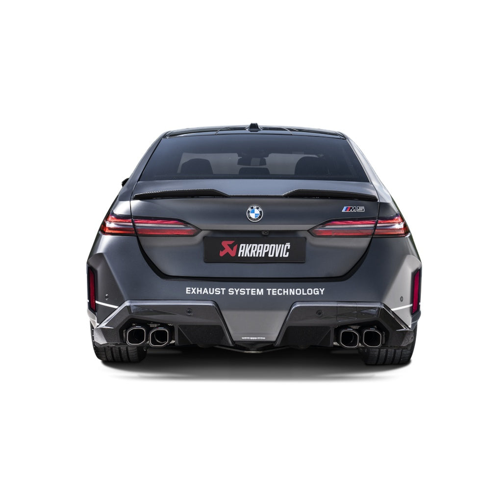 AKRAPOVIC TP-CT/79 Tail Pipe Set Hexagonal Design (Carbon) for BMW M5 (G90 / G99) Photo-2