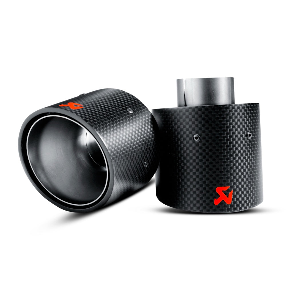 AKRAPOVIC TP-MINR56/57-CA Tail Pipe Set (Carbon) for MINI Cooper S (R56 / R57 / R58 / R59) / JCW (R56 / R57 / R58) Photo-1