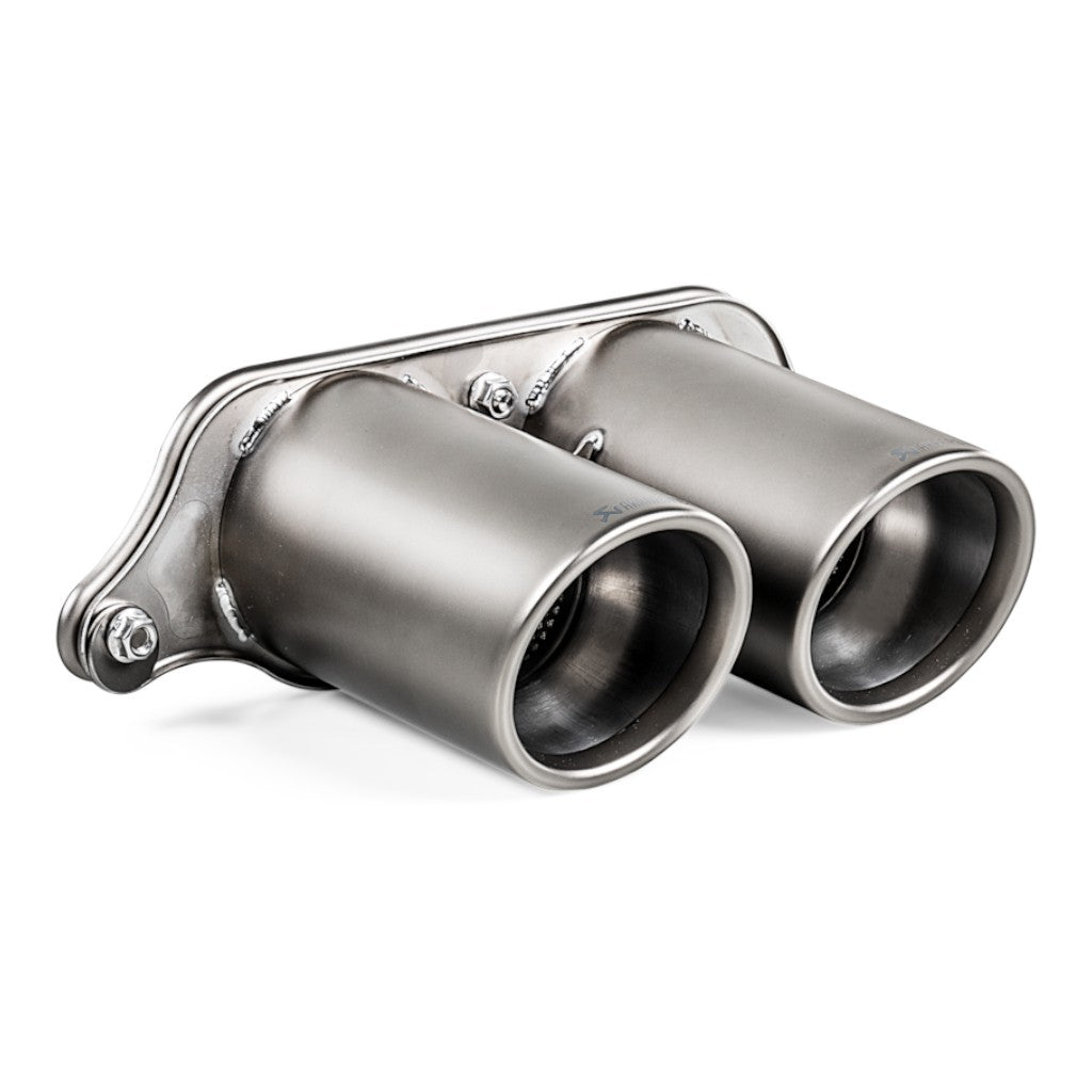 AKRAPOVIC TP-T/S/17 Tail Pipe Set (Titanium) for PORSCHE GT3RS / GT3 (991.2) Photo-0