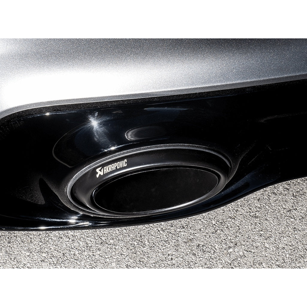 AKRAPOVIC TP-T/S/33 Tail Pipe Set (Titanium) Black for PORSCHE 911 Turbo / Turbo S / Cabriolet / Sport Classic (992) 2020- Photo-1