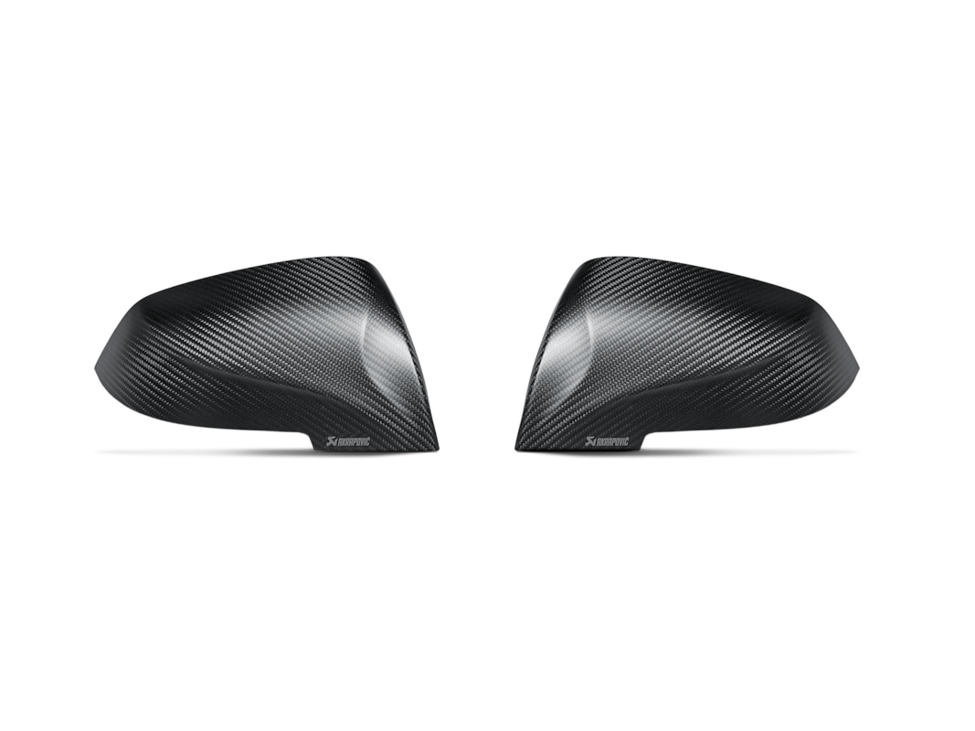 AKRAPOVIC WM-BM/CA/1/M Mirror Cap Set (Carbon / Matte) for BMW M2 (F87) / M240i (F22) / 340i (F30) / 440i (F32) W/O Approval Photo-0