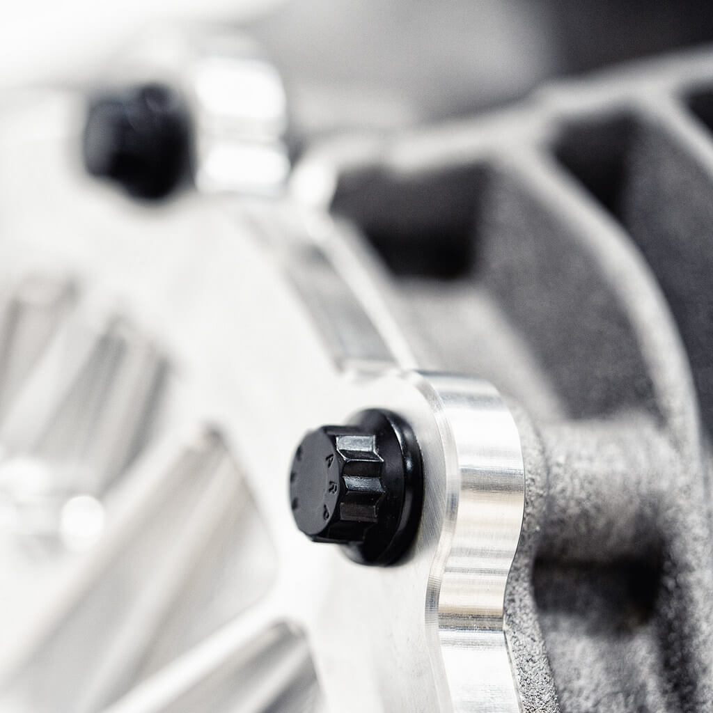 AMS ALP.37.03.0003-1 ALPHA AUDI R8 / LAMBORGHINI Huracan DL800 Transmission Titanium Hardware Kit Photo-3