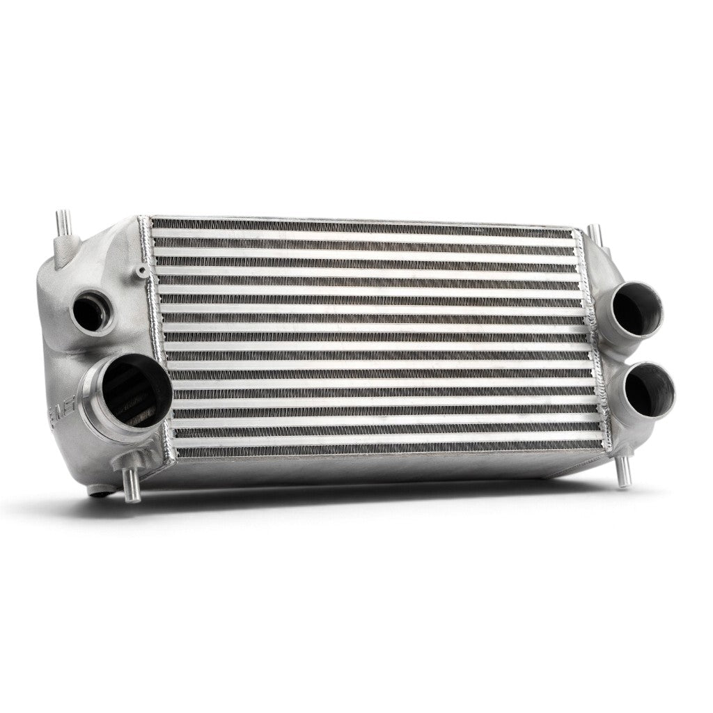 AMS AMS.55.09.0001-1 Stock Location Intercooler (Silver with AMS Logo) for FORD F-150 Raptor 3.5L EcoBoost 2017- Photo-1