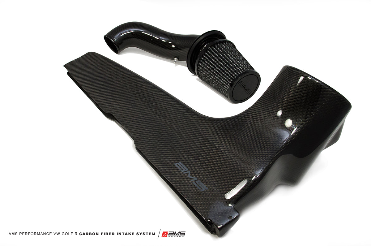 AMS AMS.21.08.0001-1 Carbon Fiber Intake System for VW Golf R (MK7) 2015- Photo-0