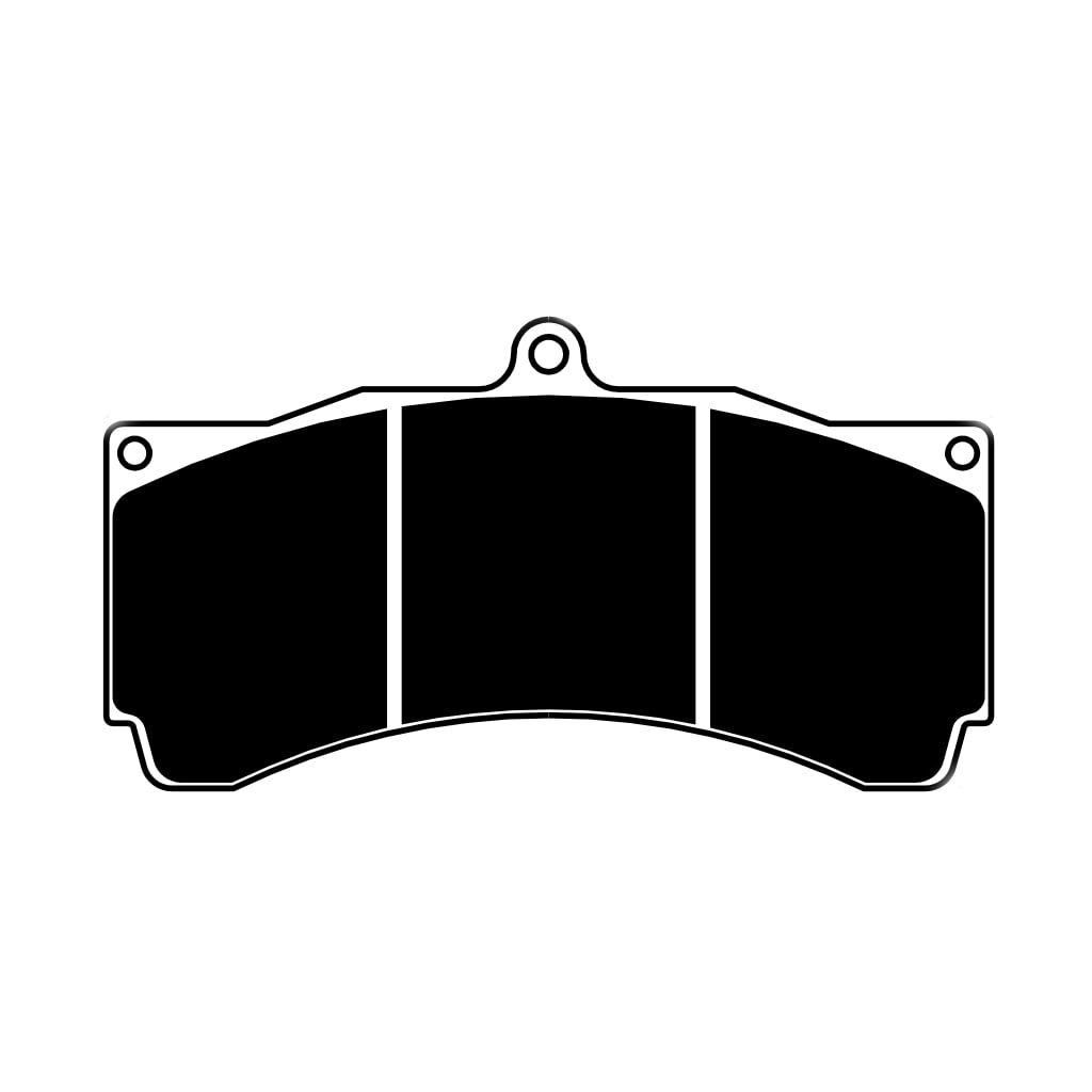 AP RACING CP3558D54-APF402 Brake Pad Set 25 mm, 4 pcs Photo-0