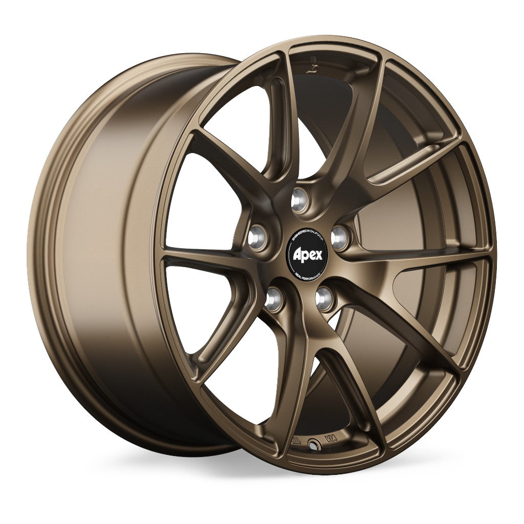 APEX VS5179ET35-5100-561-SBZ Front Wheel VS-5 17x9 ET35 5x100mm/56.1 mm, Satin Bronze for TOYOTA 86 / SUBARU BRZ Photo-0