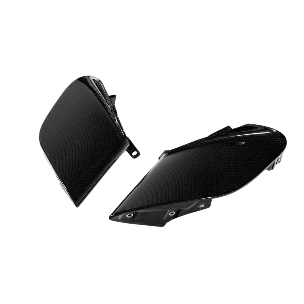 APOLLO 01.31.003-NT Side Intake Fins Replacement, Twill, No Tint for FERRARI 488 2015-2019 Photo-0