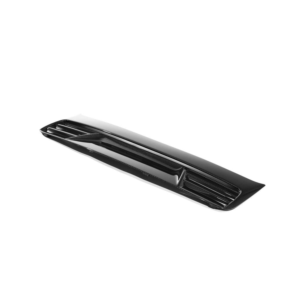 APOLLO 01.50.009-NT-BLACK Rear Tailgate Engine Cover, Twill, No Tint (Black Color) for PORSCHE 911 GT3 RS (991.1 / 991.2) 2016-2019 Photo-0