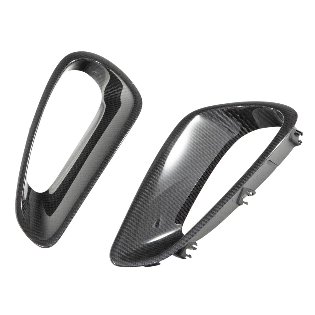 APOLLO 01.55.012-NT Side Intake With Plastic Clip Ring (Left And Right), Twill, No Tint for PORSCHE 911 GT3 RS (992) 2022-2024 Photo-0