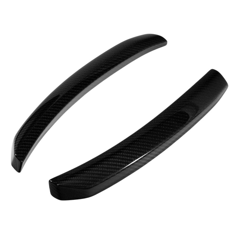 APOLLO AP.STO.02-NT Front Bumper Wind Deflector Uprights, Twill, No Tint for LAMBORGHINI Huracan STO 2021-2024 Photo-1