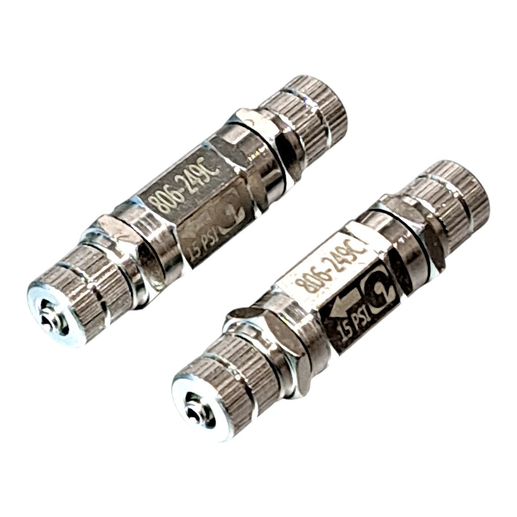 AQUAMIST 806-249CP CheckValve with Compression Fitting 4 mm Photo-2