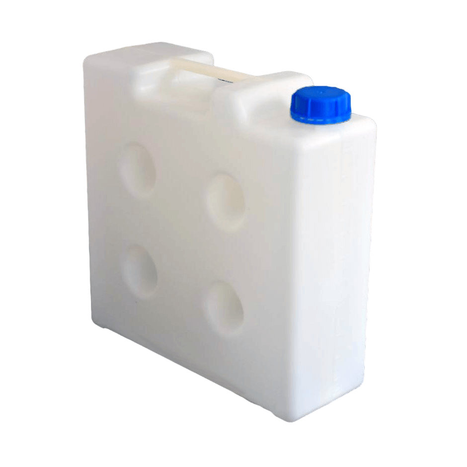 AQUAMIST 806-691-1x22 10L Baffled Tank With Bracket (1x22mm Hole) Photo-0
