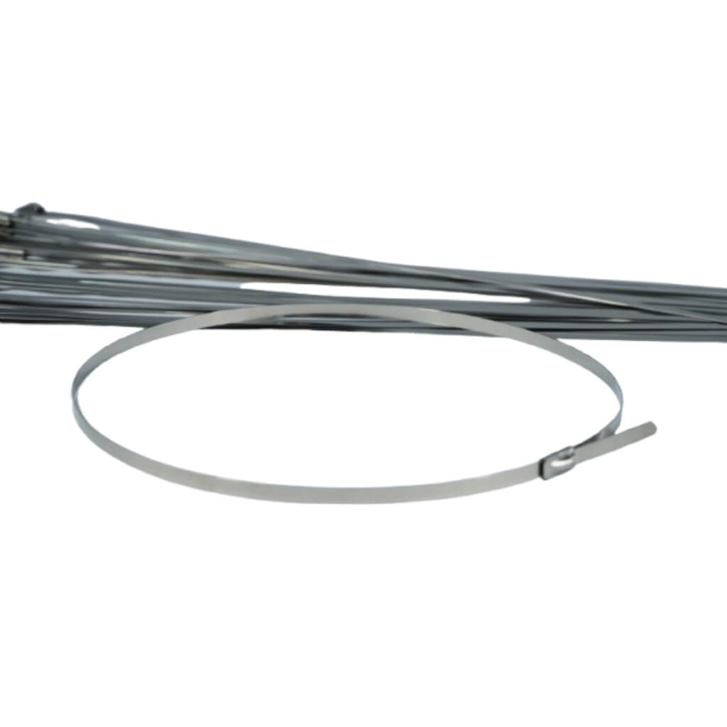ARD 150054 Stainless Steel Locking Ties 4.6 mm x 500 mm Photo-1