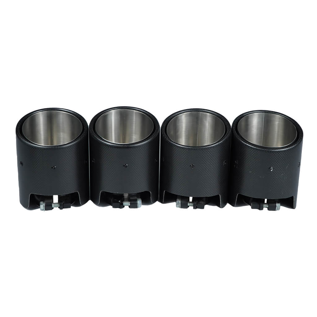 ARD 152496 Exhaust tips for NISSAN R35 GT-R, Z34 370Z (dry carbon) Photo-1