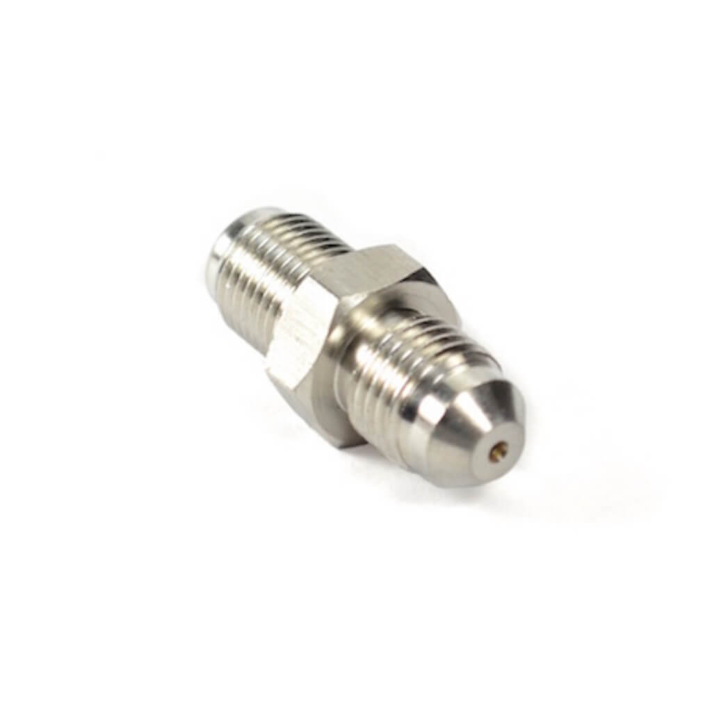 ATP TURBO ATP-OIL-021 Oil Inlet Fitting with Built-In Restrictor (0.9 mm) for GT28 / GTX28 / GT30 / GTX30 / GT35R / G25 / G30 / G35 Photo-1