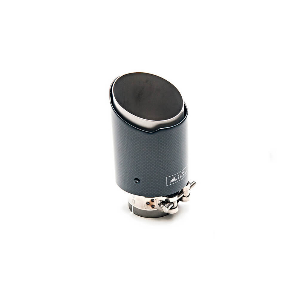 AUTOTECKNIC UN-0008-5189 Pre-Preg Dry Carbon Fiber Exhaust Tip, 51 mm / 89 mm Photo-0