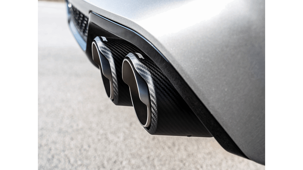 AKRAPOVIC TP-CT/60 Tail Pipe Set (Carbon) for BMW X4 M / X4 M Competition (F98) 2020-2024 Photo-2