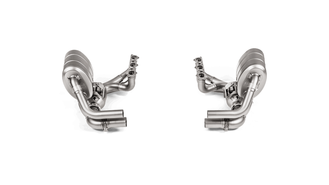 AKRAPOVIC E-PO/T/4 Evolution Header Set (Titanium) for PORSCHE 911 GT3RS (991) 2014-2017 Photo-0 