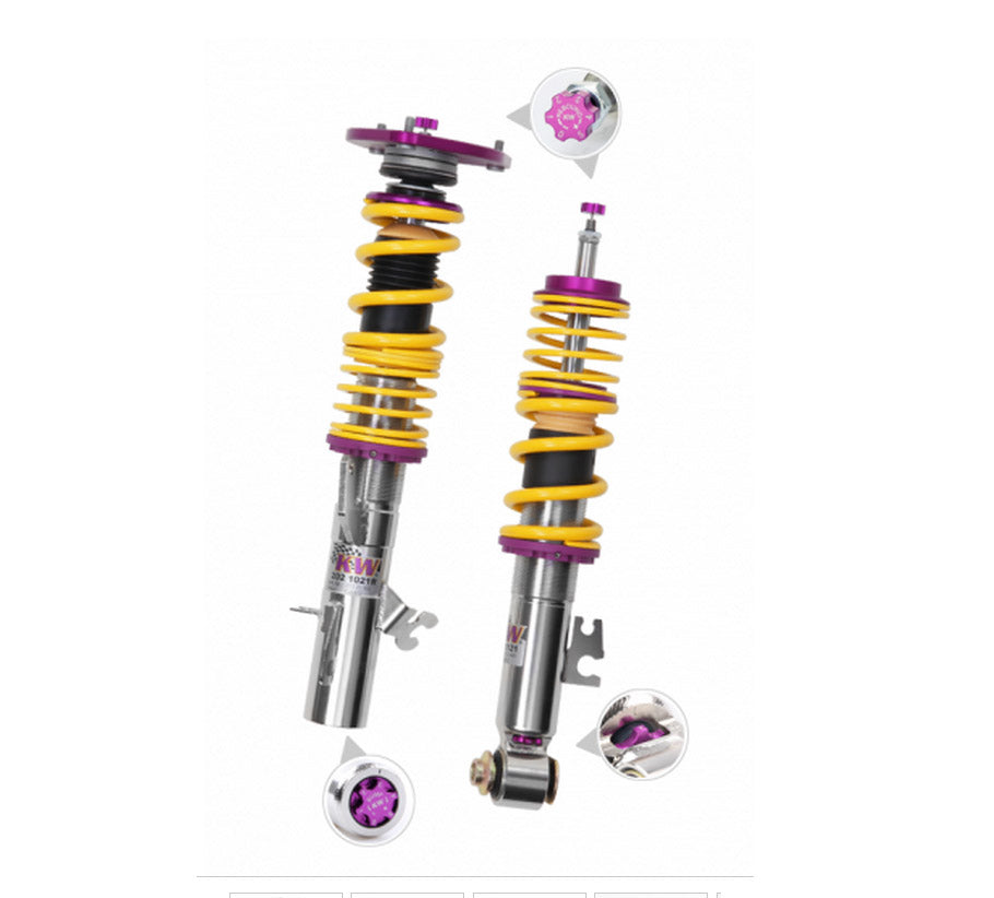 KW 3528080N Coilover Kit CLUBSPORT AUDI A3; (8V) incl. sedan + Sportback; 2WD; only vehicles with IRS 05/12- Photo-0