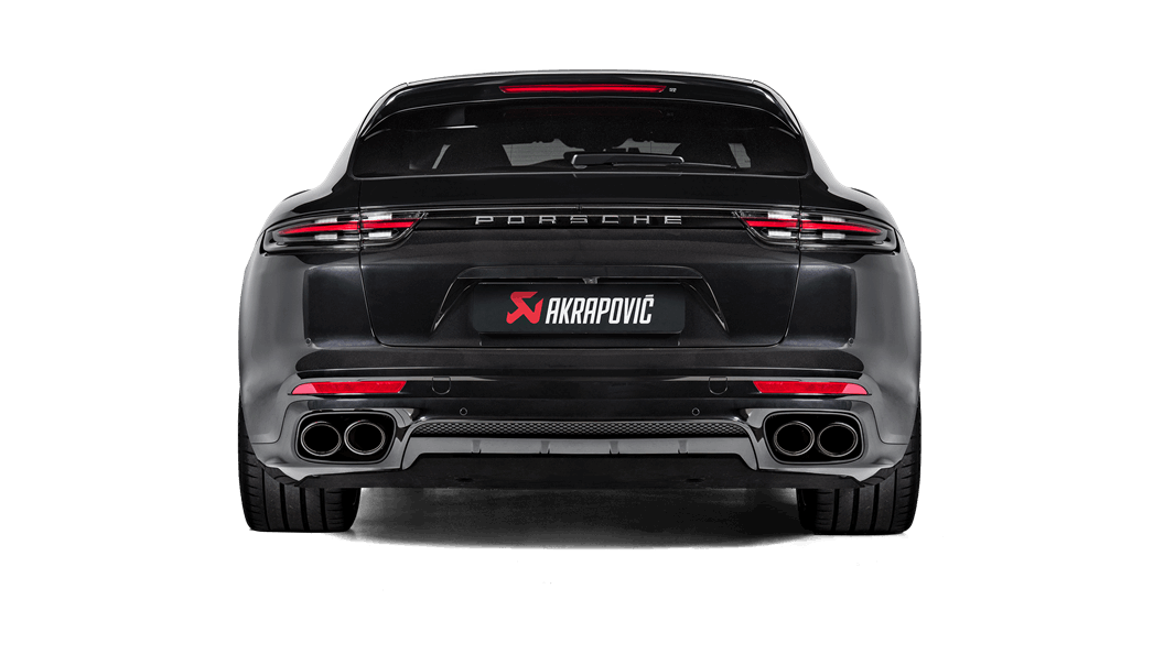 AKRAPOVIC S-PO/TI/9H PORSCHE PANAMERA TURBO S E-HYBRID / SPORT TURISMO (971) 2017-2018 ECE Type Approval Photo-2