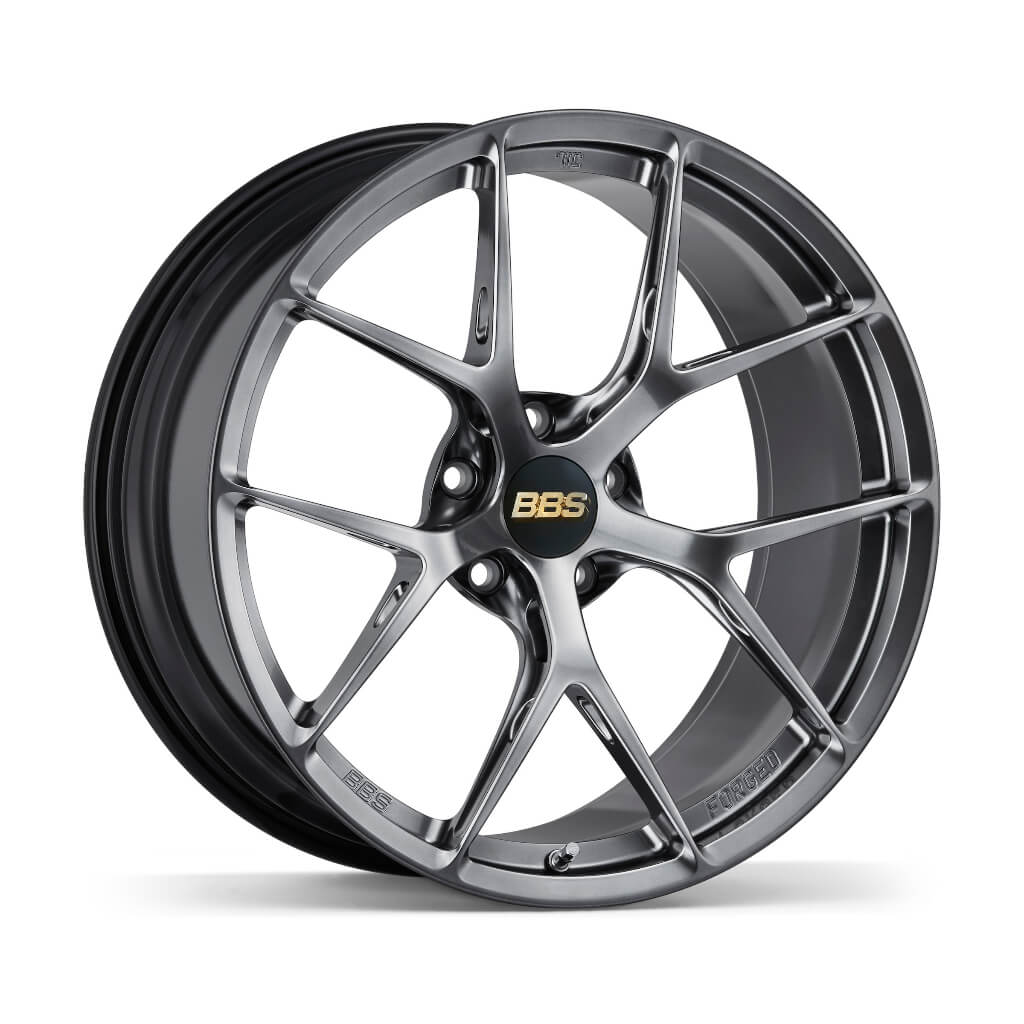 BBS FI152DB FI-R Forged aluminum 1-piece wheel 19x9 ET32 5x112 CB66.5 Diamond Black (DB) Photo-0