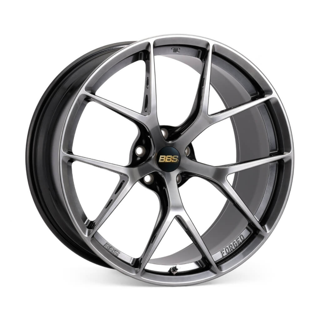 BBS FI205DB Forged Aluminum 1-Piece Wheel FI-R Evo for PORSCHE 911 Turbo S (992) Rear, 21x12 ET70, Center Lock, Diamond Black Photo-0