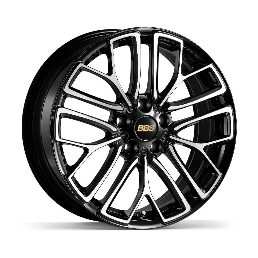 BBS RE-X007BKD RE-X Forged aluminum 1-piece wheel 18x7.5 ET59 5x114.3 PFS Black Diamond-cut (BKD) Photo-0
