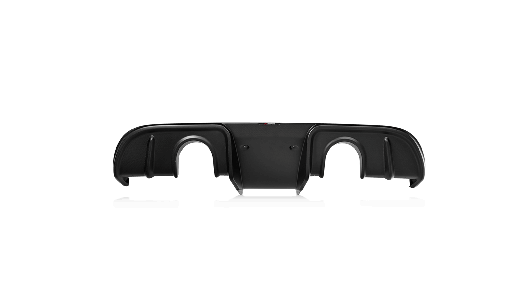AKRAPOVIC DI-PO/CA/8/M Rear Carbon Fiber Diffuser (Matte) PORSCHE Cayman GT4 (718) Photo-0 