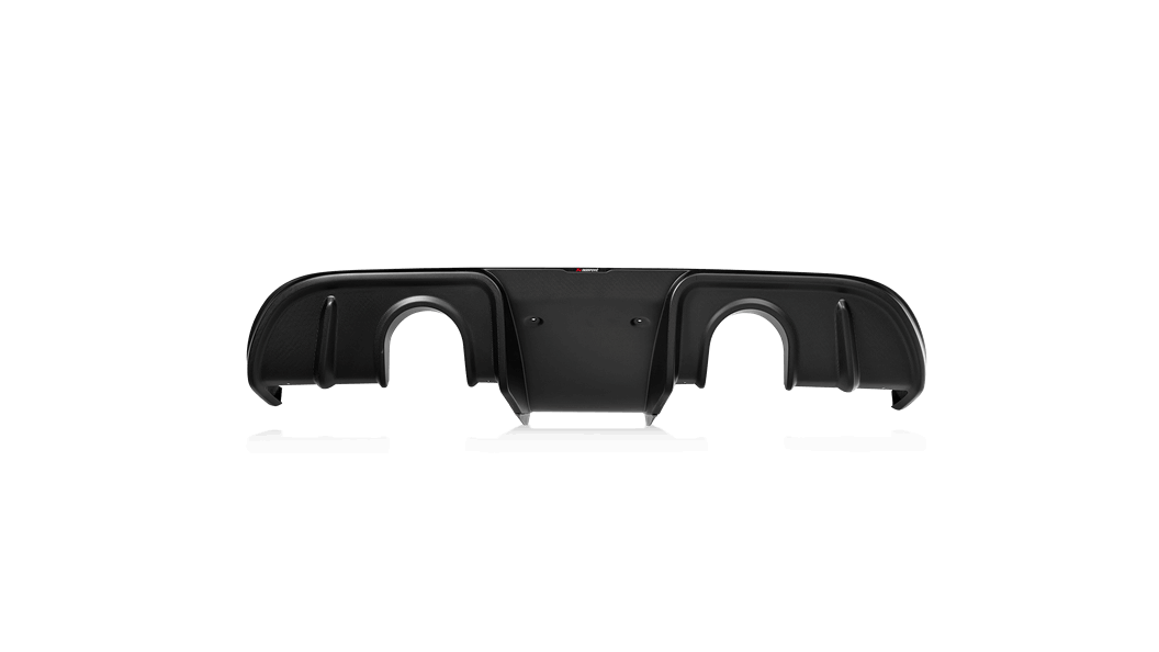 AKRAPOVIC DI-PO/CA/8/M Rear Carbon Fiber Diffuser (Matte) PORSCHE Cayman GT4 (718) Photo-0