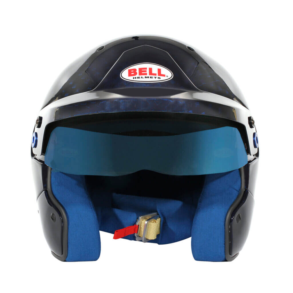 BELL 1245262 Open-Face Helmet MAG-10 Carbon Ayrton Senna HANS, FIA 8859-2024 / SA2020, Size 55 (6 7/8) Photo-2