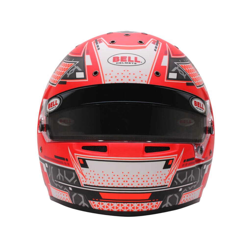 BELL 1310B75 Full-Face Helmet RS7 Pro Stamina HANS, Anthracite / Red, FIA 8859-2024 / SA2020, Size 58 (7 1/4) Photo-2