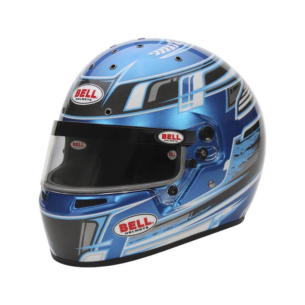 BELL 1311172 Karting Helmet KC7-CMR Champion, Anthracite / Blue, CMR2016, Size 55 (6 7/8) Photo-0