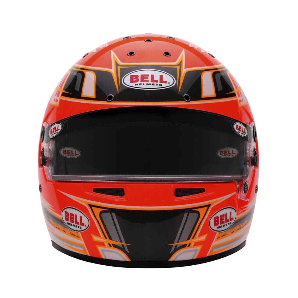 BELL 1311195 Karting Helmet KC7-CMR Champion, Anthracite / Orange, CMR2016, Size 58 (7 1/4) Photo-1