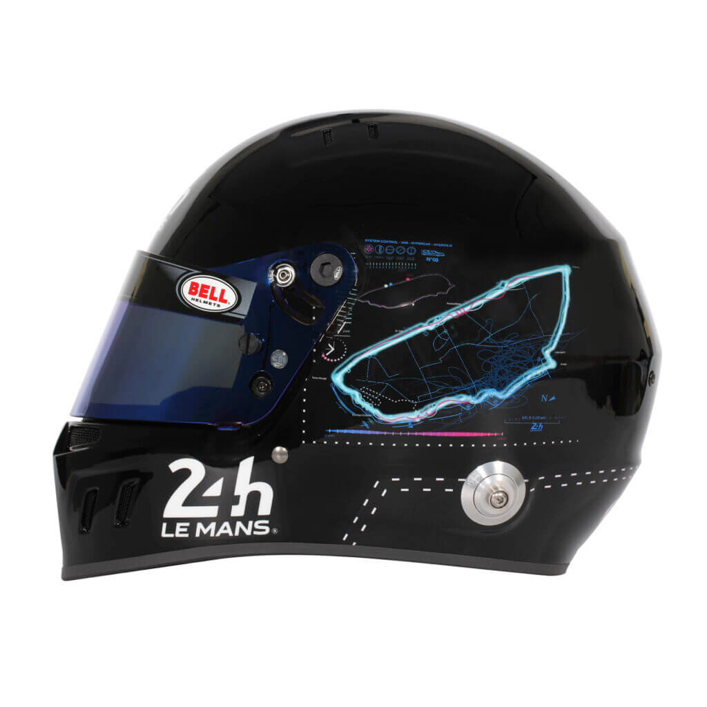 BELL 1341163 Full-Face Helmet GT6 Pro Lemans Edition HANS, FIA 8859-2024 / SA2020, Size 58 (7 1/4) Photo-1