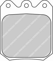 FERODO FRP3104C Brake Pads FER4003 for Wilwood DynaPro / Dynalite Single Calipers Photo-0